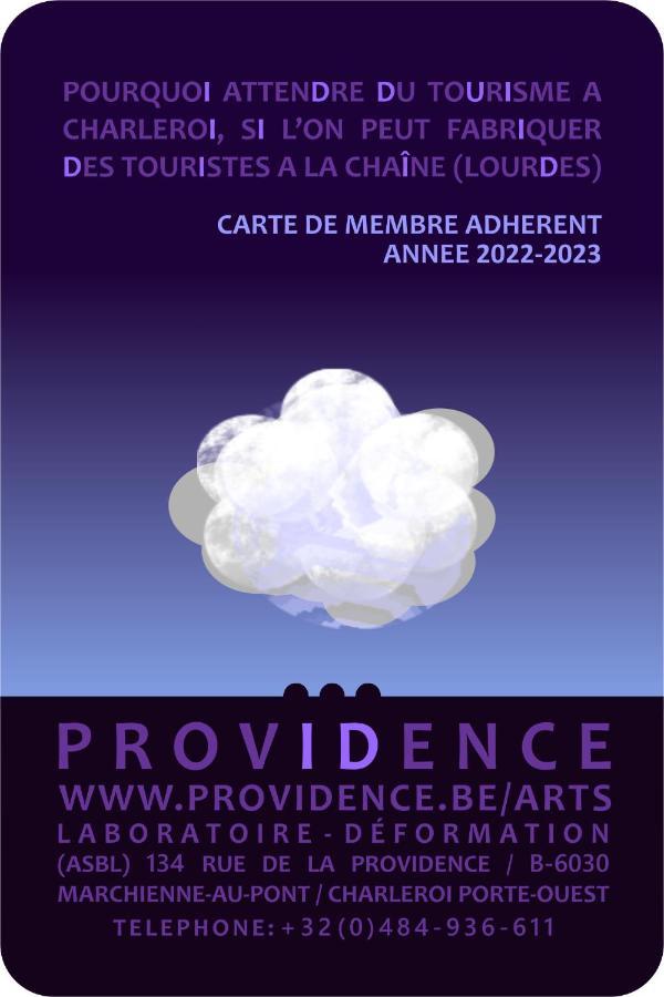 Ghostel 1St - Aventure Alternative - Guest House - Arts-Factory-Experience - For Artists, Makers And Open Minds - Attention, We Are Not A Hotel And Are Not Adapted For Everybody - Read Host Warnings Before Reservation - Www,Providence,Be Asbl شارلروا المظهر الخارجي الصورة
